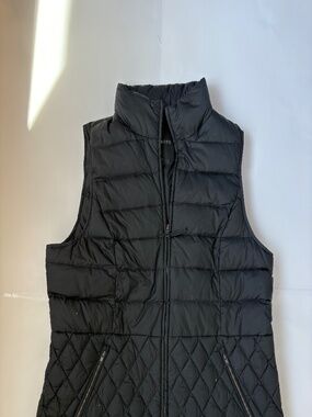 Talbots Large Black Vest
